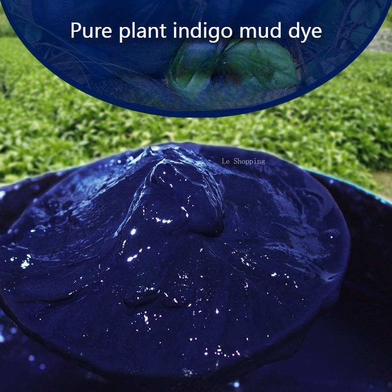 天然植物染料 バティック インディゴ泥/手作りDIYシルクウ - Indigo Dye Kit のレビューと価格