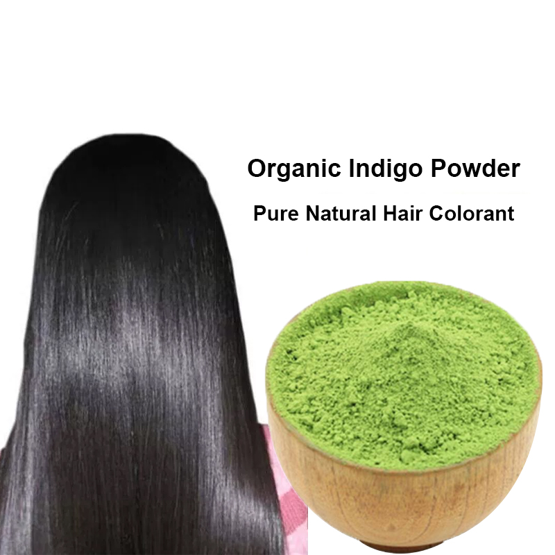 インド産の純粋な天然植物性ヘアダイインディゴパウダーは、ヘナ - Indigo Dye Kit のレビューと価格