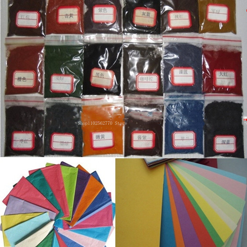 カラー生地直接染料綿麻ナイロン染料絞り染め衣類色修正古着改修 - Indigo Dye Kit のレビューと価格