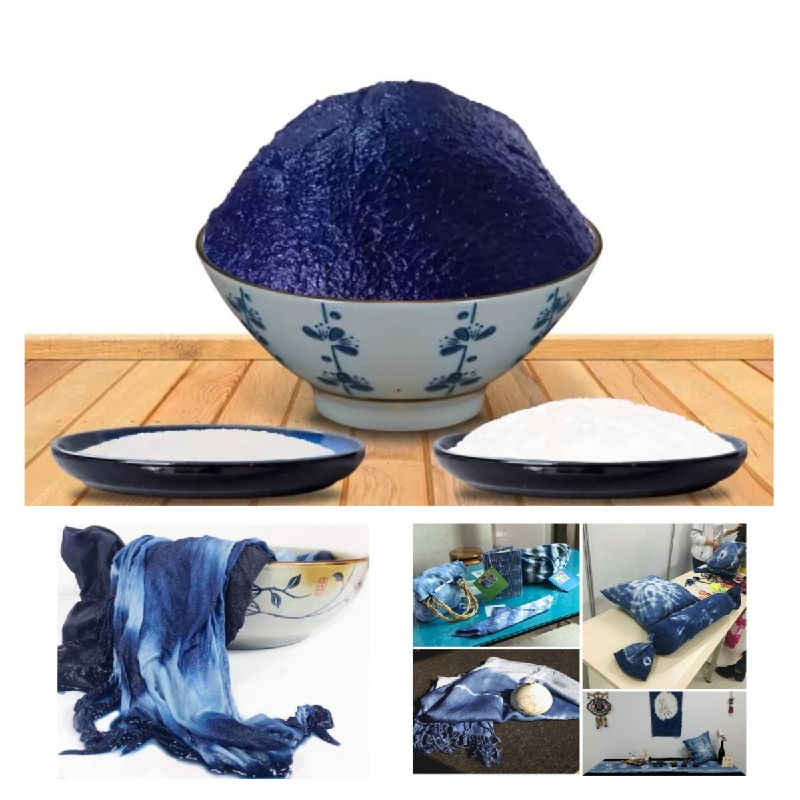 子供の手染めの野菜の染料、個別の泥、DIYの創造的なネクタイ - Indigo Dye Kit のレビューと価格