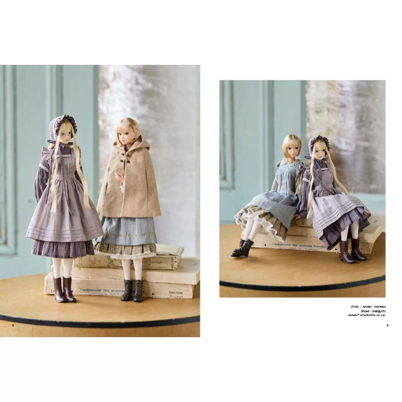 人形の着せ替え完全ガイド：着せ替えスタイル 著者：瀬木田泰子 - Japanese Lifestyle Books のレビューと価格